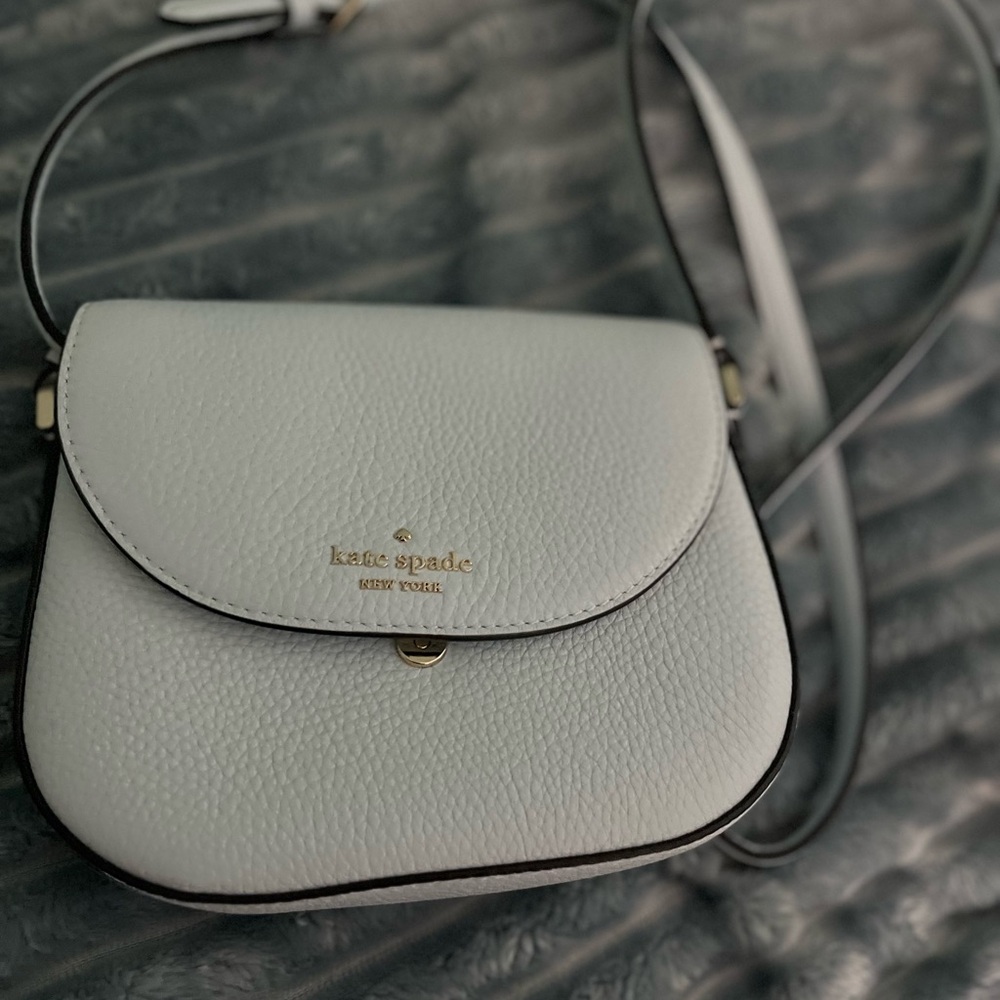 Mist Blue Kate Spade mini crossbody